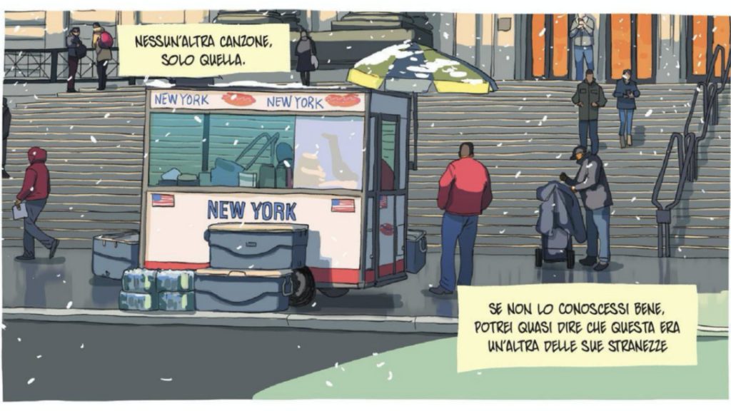 Samuel Page ascolta sempre una sola canzone durante il racconto ambientato a New York di Giacomo Bevilacqua
