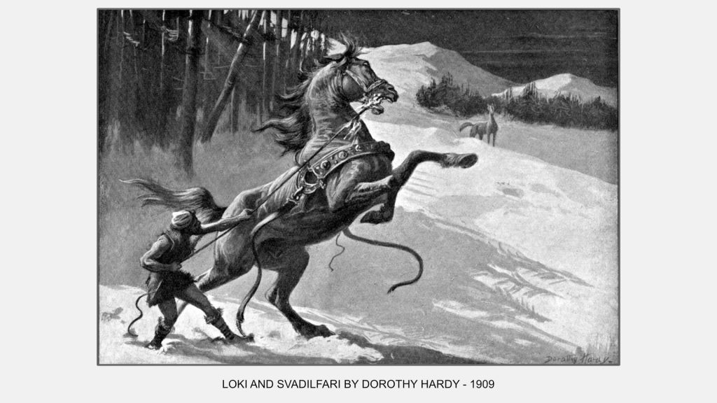 Dorothy Hardy - Loki and Svadilfari