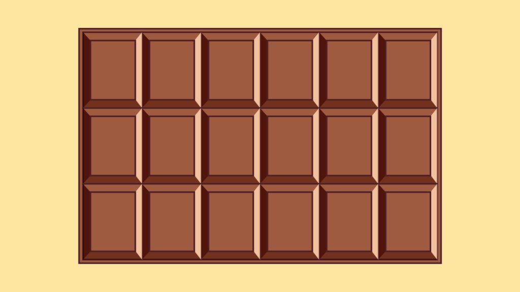 Inquadratura al gusto di cioccolato