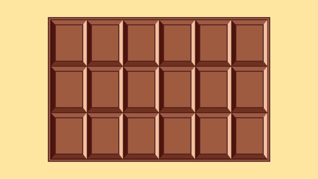 Inquadratura al gusto di cioccolato