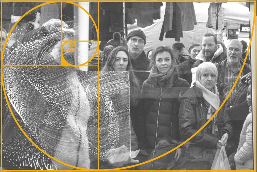 Inquadratura con sezione aurea