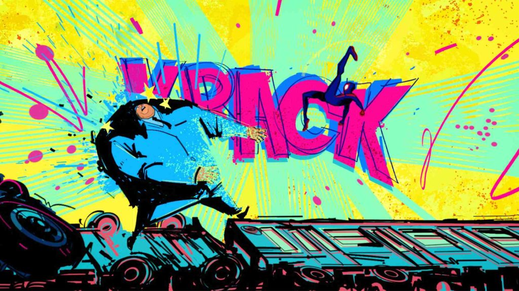 Miles Morales in una comparazione con I Mitchell