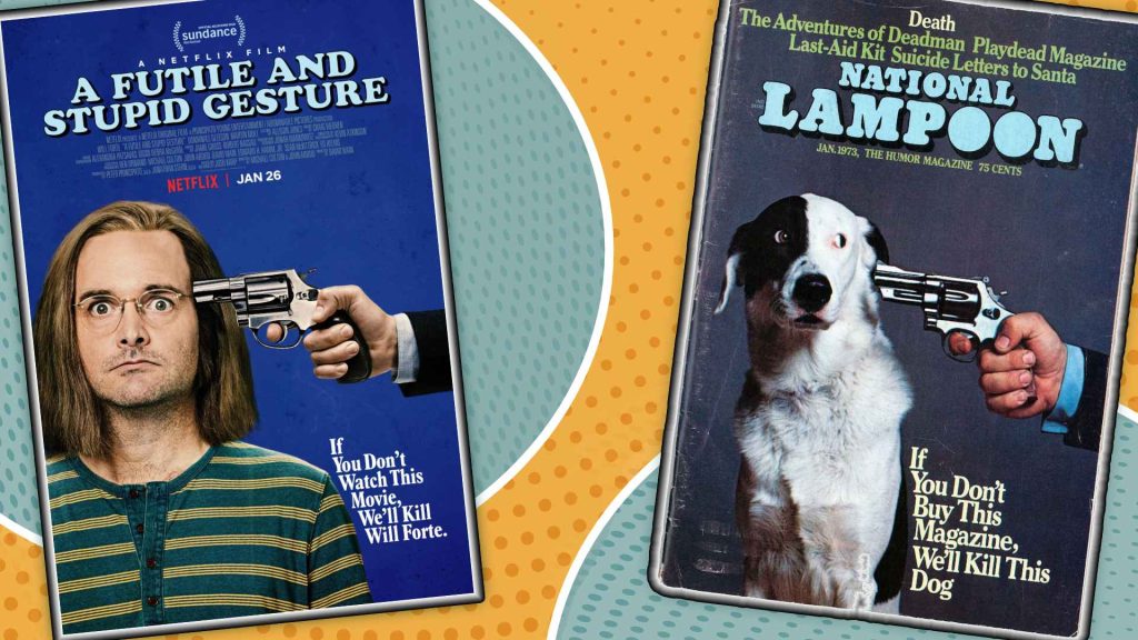 A futile and stupid gesture_Comparazione
