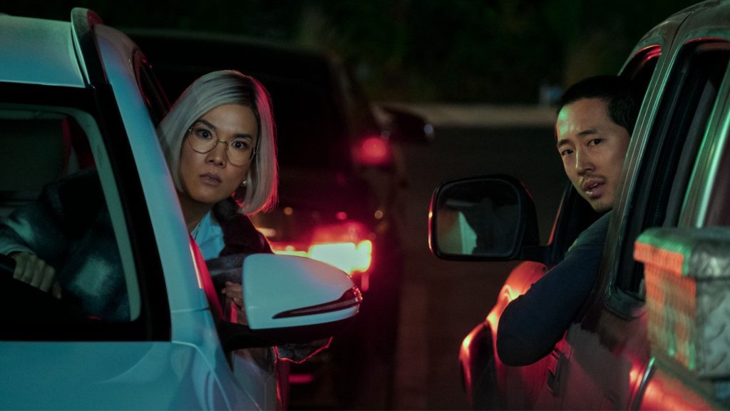 Beef - Amy e Danny in una scena della serie
