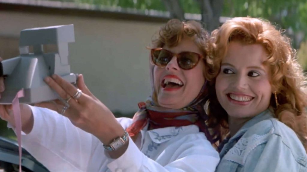 Thelma e Louise - Susan Sarandon e Geena Davis interpretano Louise Sawyer e Thelma Dickinson
