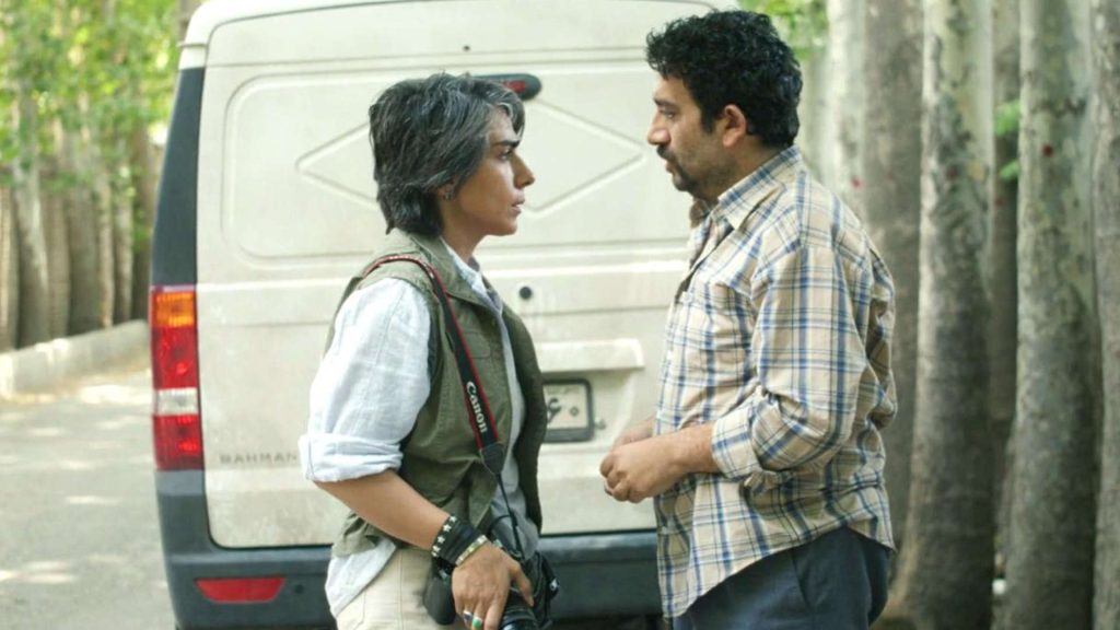 Un semplice incidente - Mariam Afshari e Vahid Mobasseri interpretano Shiva e Vahid in una scena del film