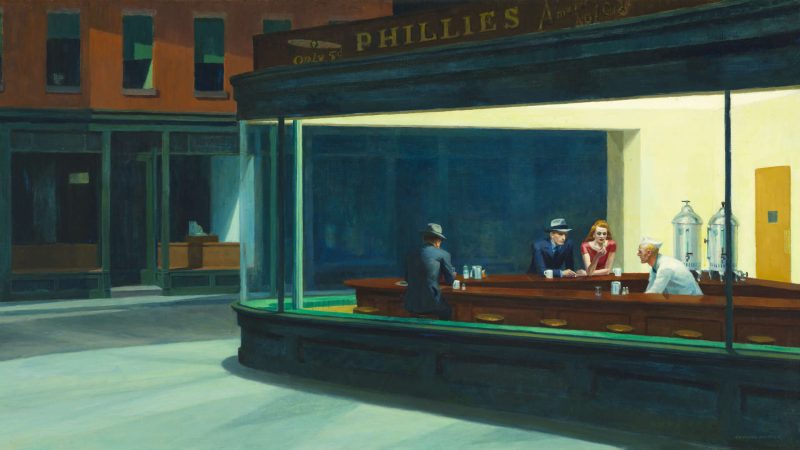 Hopper in camera oscura